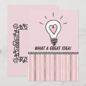 すばらしいアイデア！ - フラットカード (正面/裏面)