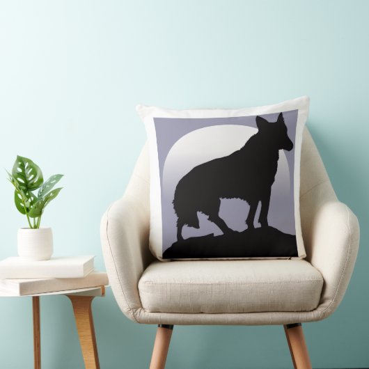 すばらしいオオカミ クッション (椅子)