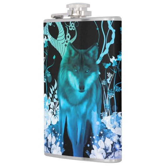 すばらしいオオカミ フラスク (左)