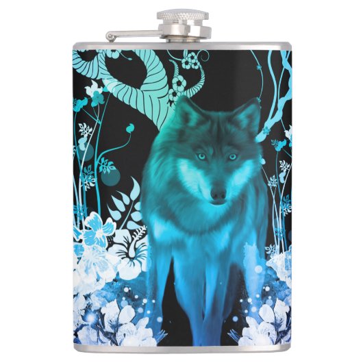 すばらしいオオカミ フラスク (正面)