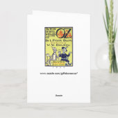 すばらしいオズの魔法使い カード (裏面)