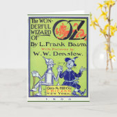 すばらしいオズの魔法使い カード (黄色い花)
