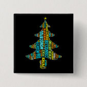 すばらしいカウンセラーの平和の強大な神の王子 缶バッジ (正面)