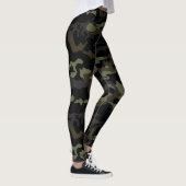 すばらしいカムフラージュによって印刷されるlegging レギンス (右)