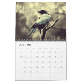 すばらしいカラスの写真撮影のカレンダー カレンダー (3月 2026)