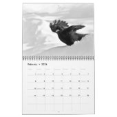 すばらしいカラスの写真撮影のカレンダー カレンダー (2月 2026)
