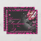 すばらしいキンチェ！_Yanin 招待状 (正面/裏面)