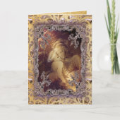 すばらしいギフトのビクトリア時代の人 シーズンカード (正面)