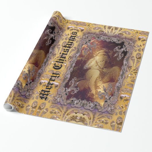 すばらしいギフトのビクトリア時代の人 ラッピングペーパー (アンロールド)