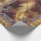 すばらしいギフトのビクトリア時代の人 ラッピングペーパー (コーナー)