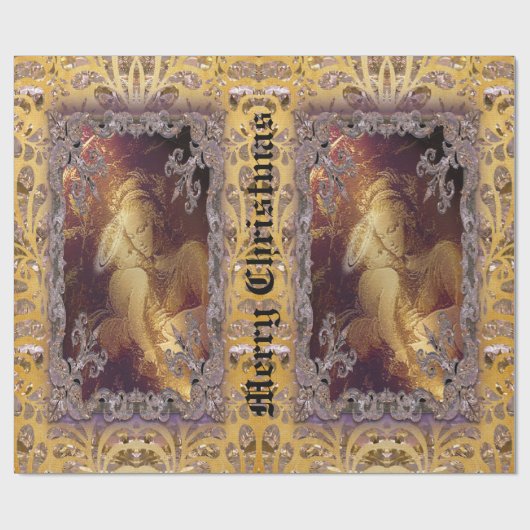 すばらしいギフトのビクトリア時代の人(60の足) ラッピングペーパー (フラット)