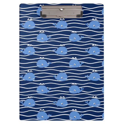 すばらしいクジラ クリップボード (正面)