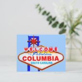 すばらしいコロンビアSCの郵便はがきへの歓迎 ポストカード (スタンド正面)