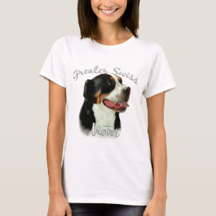 すばらしいスイス山犬のお母さん2 Tシャツ