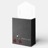 すばらしいダーク結婚ゴシックのデザイン。 フェイバーボックス (オープン)