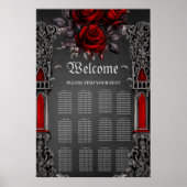 すばらしいダーク結婚ゴシックのデザイン。 ポスター (正面)