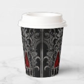 すばらしいダーク結婚ゴシックのデザイン。 紙コップ (右)