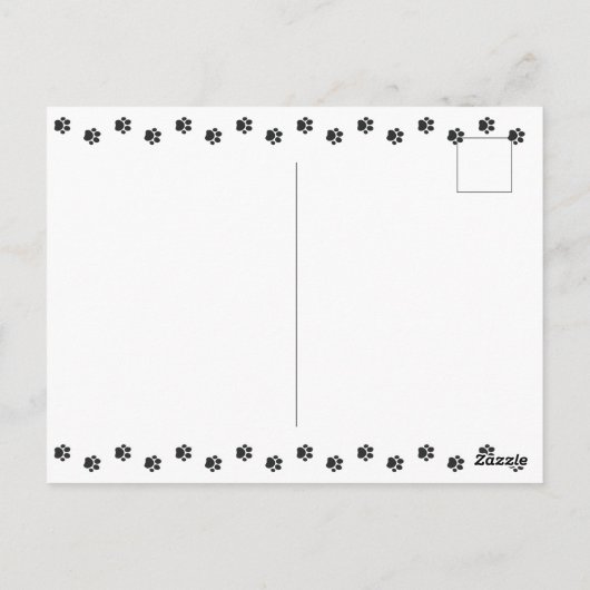 すばらしいチワワのママ 誕生日おめでとう ポストカード (裏面)