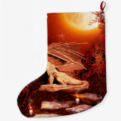 すばらしいドラゴン ラージクリスマスストッキング (裏面)