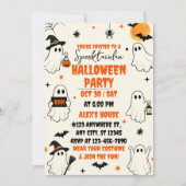 すばらしいハロウィンパーティー 招待状 (正面)