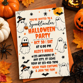 すばらしいハロウィンパーティー 招待状