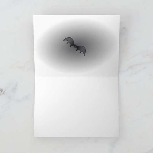 すばらしいハロウィン カード (内部)