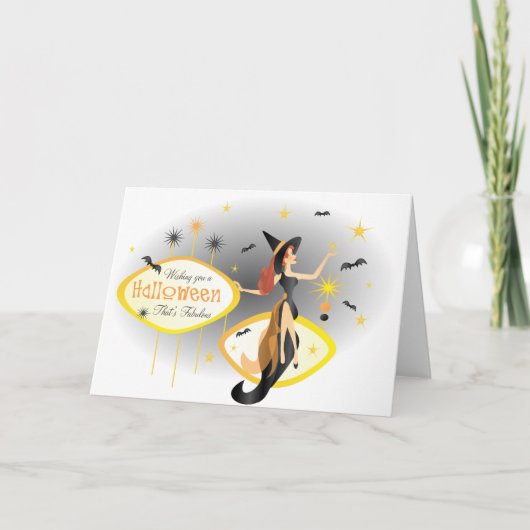 すばらしいハロウィン カード (正面)