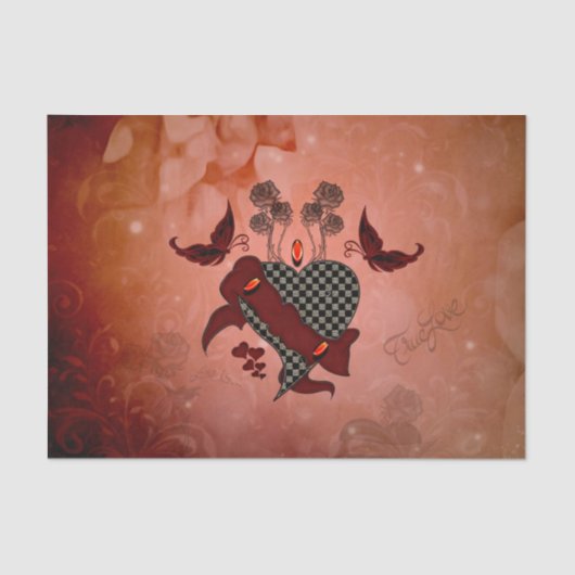 すばらしいハート 薄葉紙 (正面)