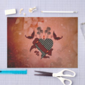 すばらしいハート 薄葉紙 (クラフト)