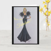 すばらしいバースデー・カード カード (黄色い花)