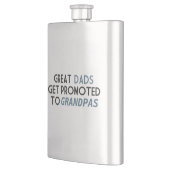 すばらしいパパは祖父に促進されて得ます フラスク (左)