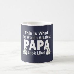 すばらしいパパ コーヒーマグカップ