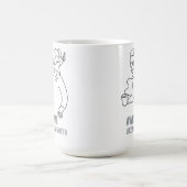 すばらしいパパ 混沌の王様 – 面白い父の日ギフト コーヒーマグカップ (中央)