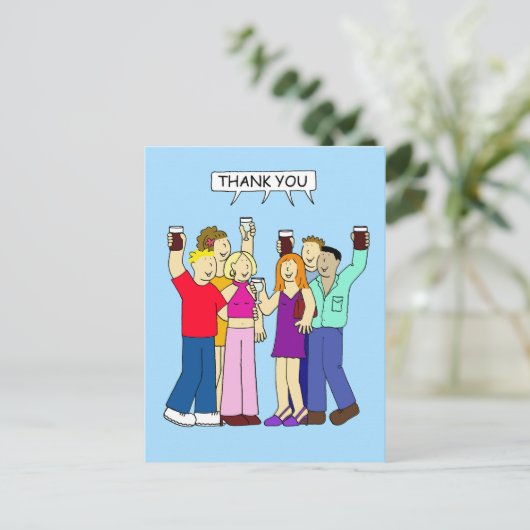 すばらしいパーティーをありがとう ポストカード (スタンド正面)