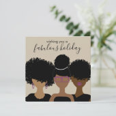 すばらしいホリデーカード サンキューカード (スタンド正面)