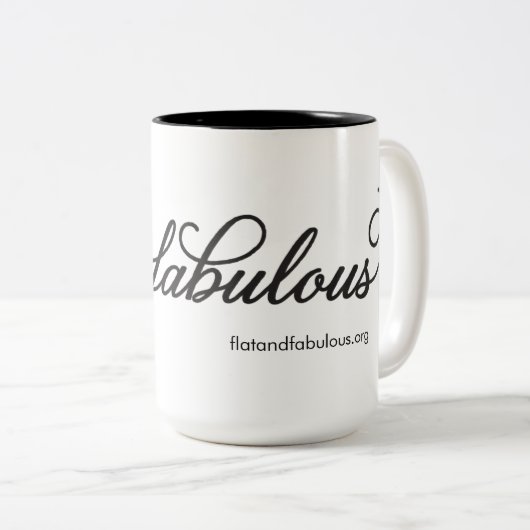 すばらしいマグがあって下さい ツートーンマグカップ (正面右)