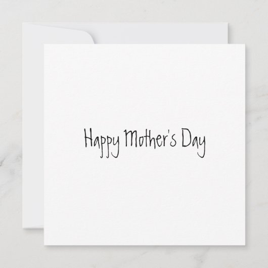 すばらしいママのタトゥーとハーレクインの母の日 カード (裏面)