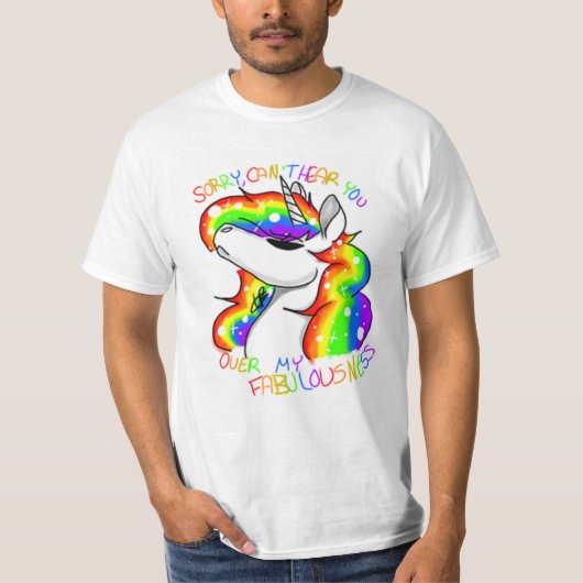 すばらしいユニコーン Tシャツ (正面)