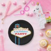 すばらしいラスベガスの印のパーティー ペーパープレート (パーティー)