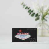 すばらしいラスベガスの名刺への歓迎 名刺 (スタンド正面)