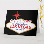 すばらしいラスベガス、ネバダへようこそ カード (黄色い花)