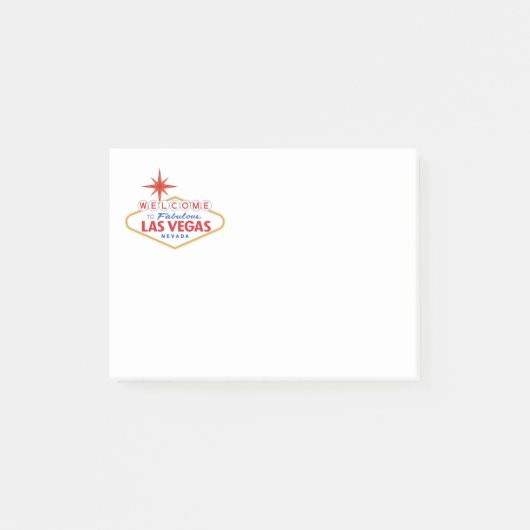 すばらしいラスベガス、ネバダへようこそ ポストイット (正面)