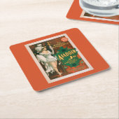 すばらしいランプの劇場2のAladdin Jr.の物語 スクエアペーパーコースター (アングル)