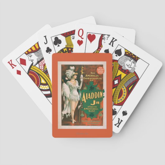 すばらしいランプの劇場2のAladdin Jr.の物語 トランプ (裏面)