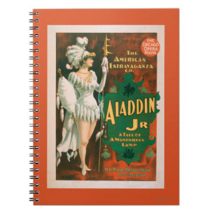 すばらしいランプの劇場2のAladdin Jr.の物語 ノートブック
