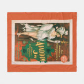 すばらしいランプの劇場2のAladdin Jr.の物語 フリースブランケット (正面(横))