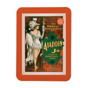 すばらしいランプの劇場2のAladdin Jr.の物語 マグネット