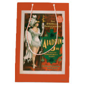 すばらしいランプの劇場2のAladdin Jr.の物語 ミディアムペーパーバッグ (裏面)