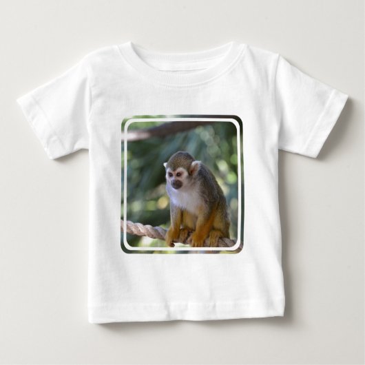 すばらしいリスザル ベビーTシャツ (正面)