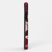 すばらしいワインのCarafeおよびガラスの抽象美術 Case-Mate iPhoneケース (裏面/右)